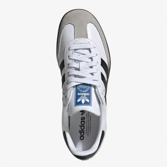 adidas Samba OG White / Black / Gum - Men’s Sz 9.5 - Picture 3 of 7